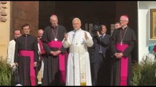 Papa Leone a Pavia: la pace comincia da noi stessi