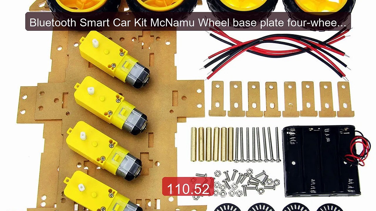 Bluetooth Smart Car Kit McNamu Wheel base plate four-wheel Rob... -- Hot Deal 2026 | Limited Offer!