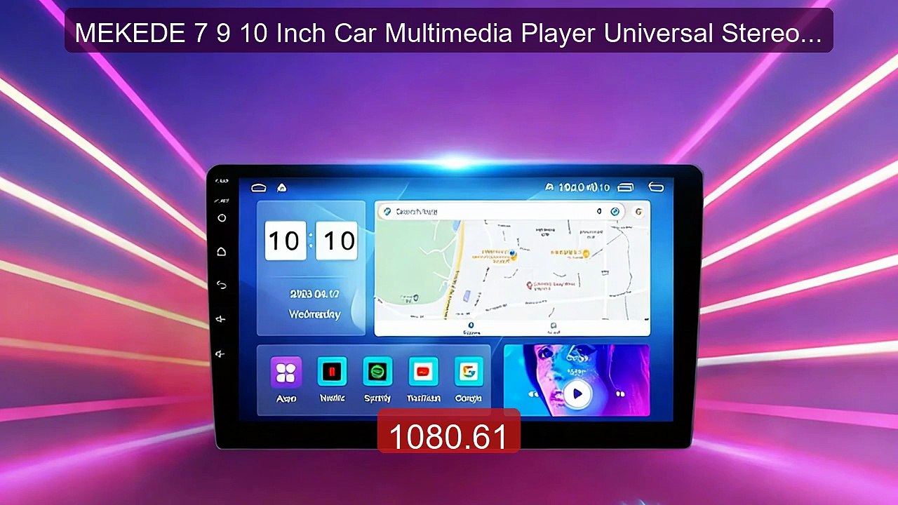 MEKEDE 7 9 10 Inch Car Multimedia Player Universal Stereo Car... -- Amazing Value 2026 | Must Have!