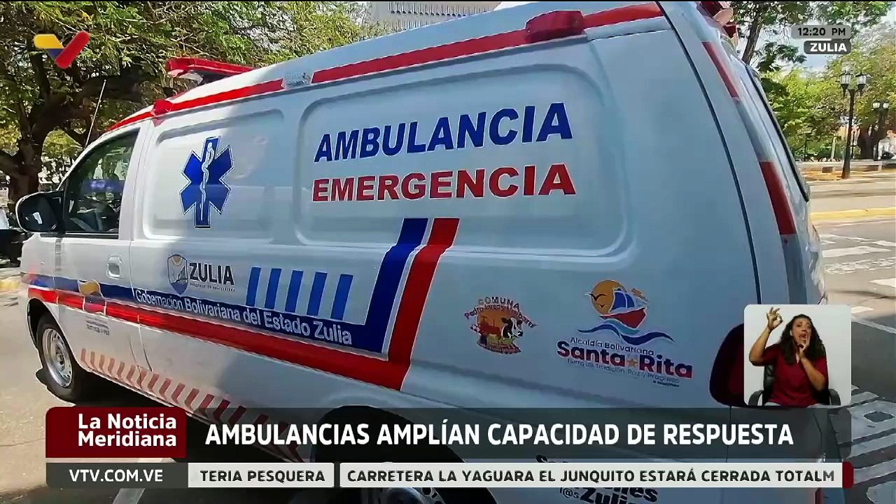 Zulia | Nueva flota de ambulancias beneficiará a más de mil 800 familias de El Guanábano
