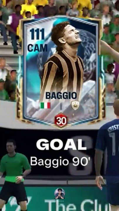 Roberto Baggio skill goal