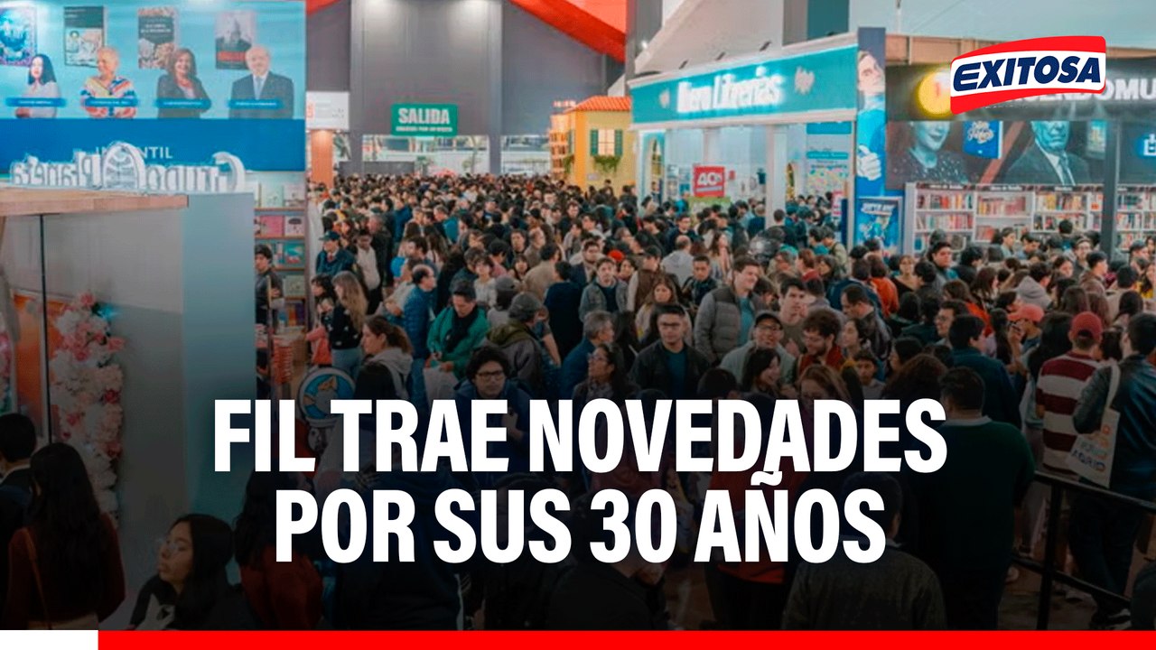 Feria Internacional del Libro de Lima trae novedades por sus 30 años de historia