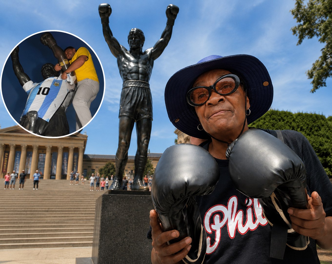 Philadelphia estalla por Rocky: “No deberías estar aquí…”