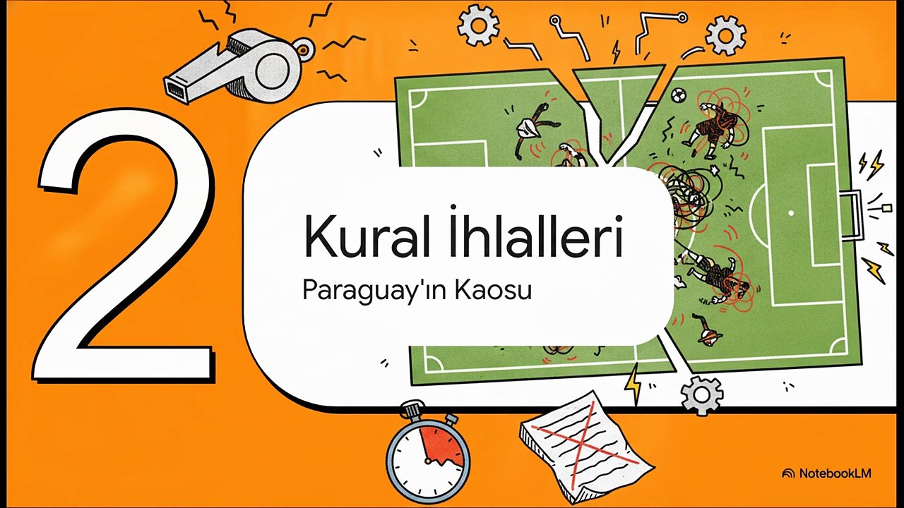 Dünya Kupası'nda Bizim Çocuklar'ın Büyük Çöküşü: Paraguay Yeni Kuralları Bilmiyor muydu?