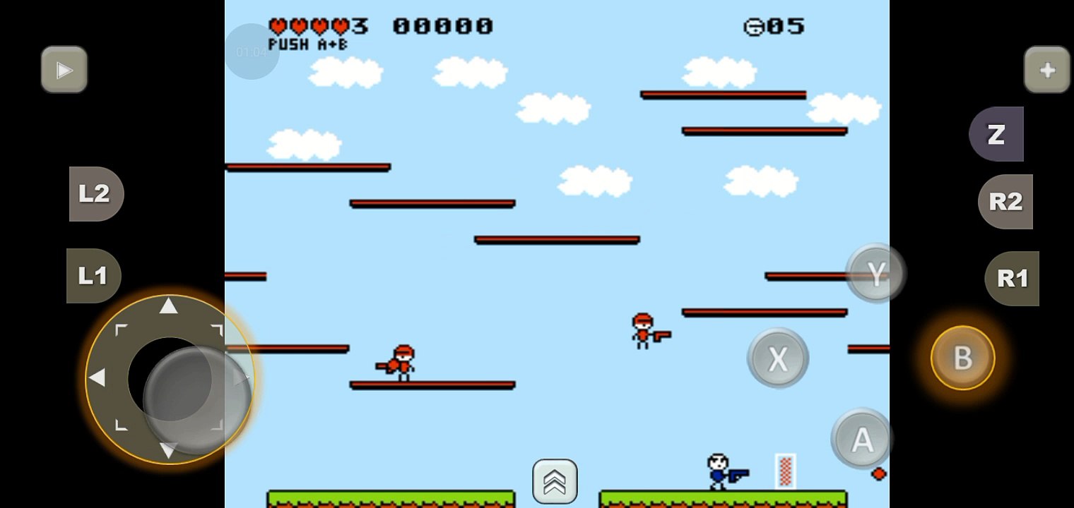 [FREE] Double action blaster guys - gameplay NES Shoot em up Platformer Military