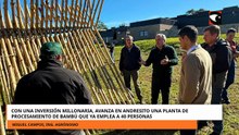Con inversión millonaria avanza en Andresito una planta de procesamiento de bambú
