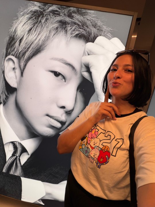 Direction le POP-UP de BTS à Bruxelles