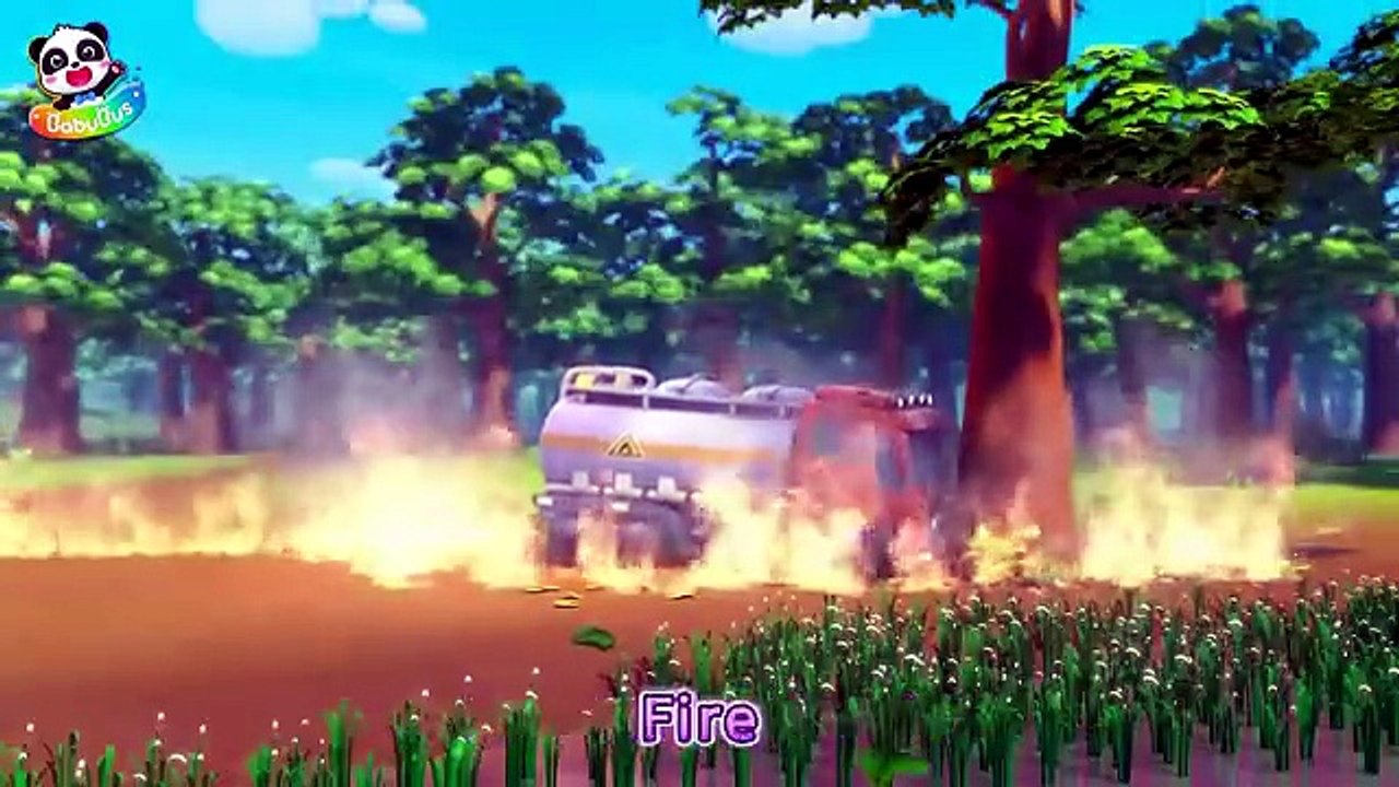 Excavator_ Crane truck_ Sprinkler truck _ Construction Truck _ Nursery Rhymes _ Kids Songs _ BabyBus