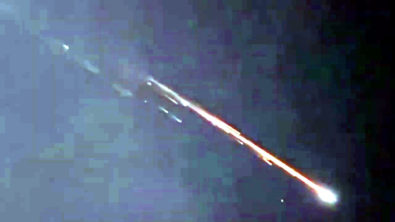 Meteor Seen Over Lampung, Indonesia