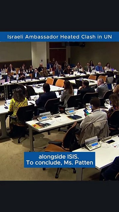 Israeli Ambassador Challenges UN Officials in Heated Exchange
