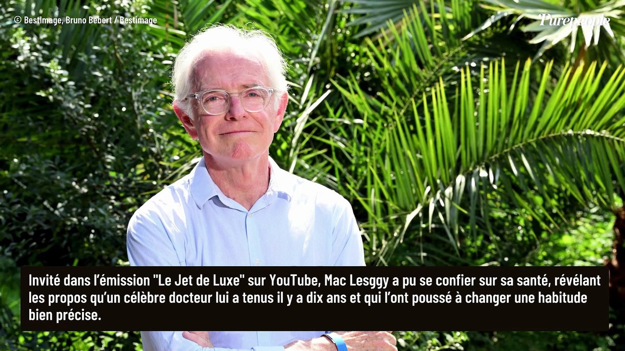 Mac Lesggy : cette alerte d’un spécialiste qui l’a poussé à sérieusement prendre sa santé en main