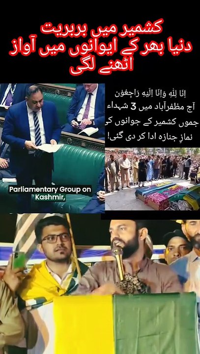 World level Kashmir protest