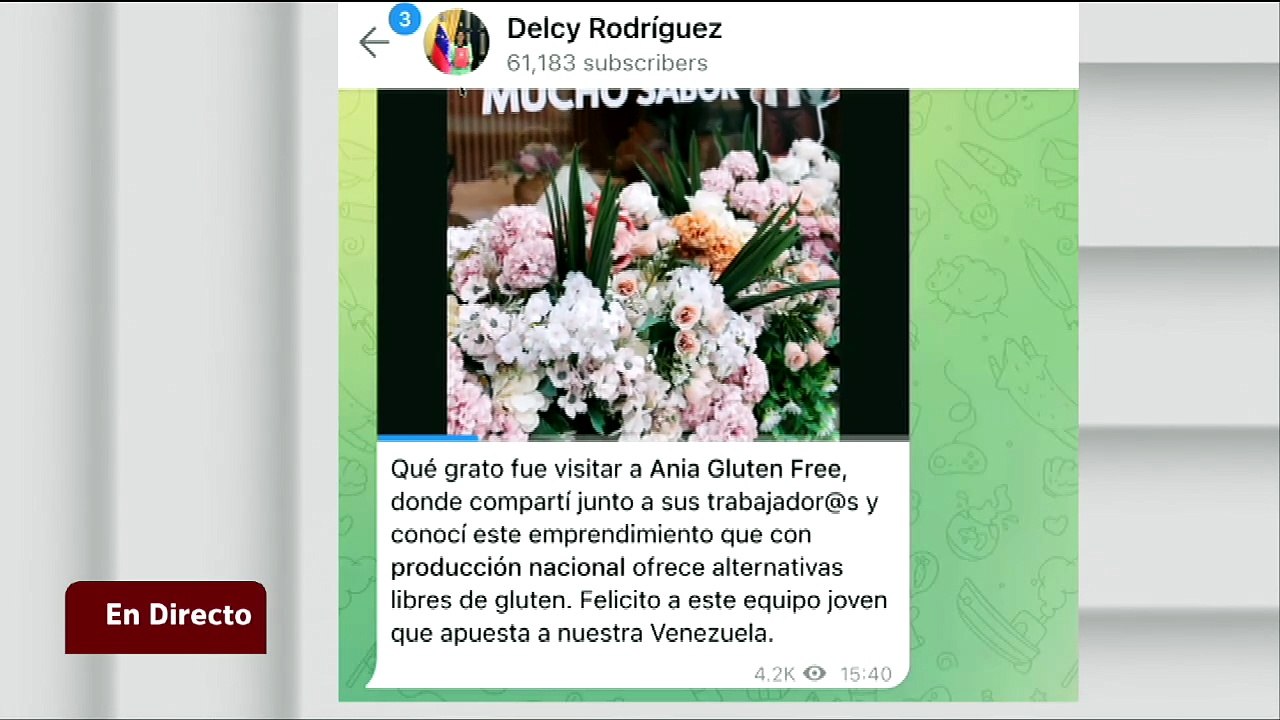Presidenta (E) felicita el trabajo de jóvenes emprendedores de "Ania Bakery Gluten Free"