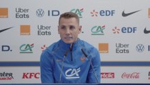 Conférence de presse de Lucas Digne avant France vs Irak