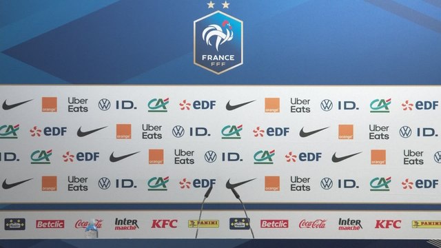 Conférence de presse de Saliba avant France vs Irak