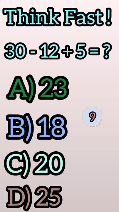 99% Fail This Quick Math Challenge!