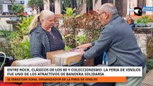 La Feria de Vinilos fue uno de los atractivos del evento Bandera Solidaria en Posadas