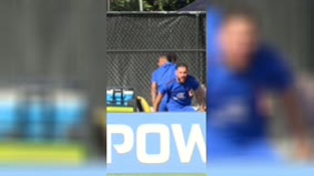 Bleus - Olise et Cherki en voiturette à l'entraînement