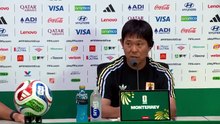 日本代表、チュニジア戦について、森保一監督が質疑応答に応じる