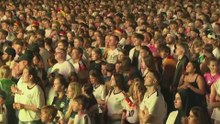 Reaktion der deutschen Fans auf den Sieg gegen die Elfenbeinküste