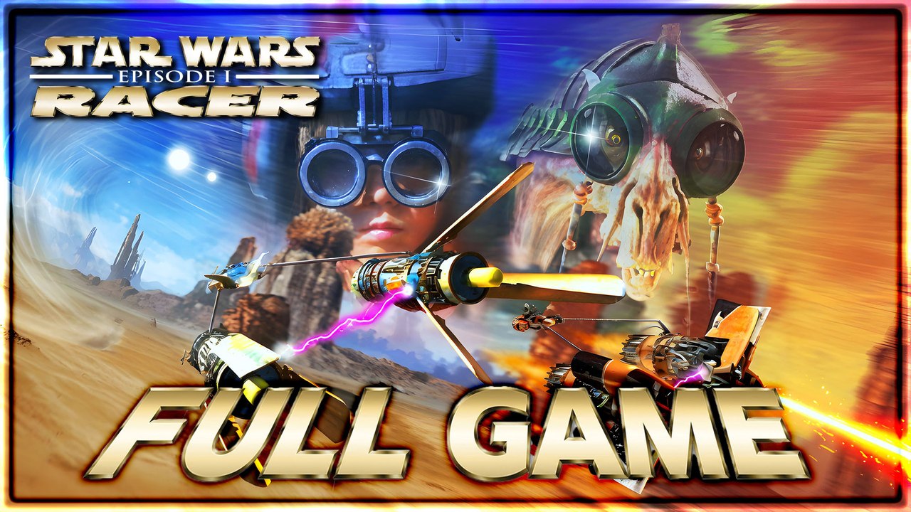 Star Wars Episode I: Racer FULL GAME Longplay (Dreamcast, N64, PS4) 4k
