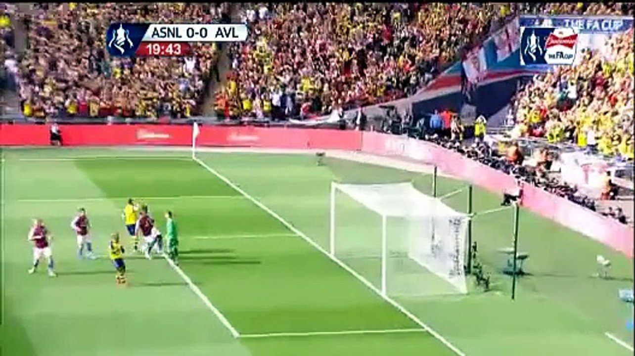 Arsenal 4-0 Aston Villa - Goals and Highlights (31/5/2015) | K+1 HD