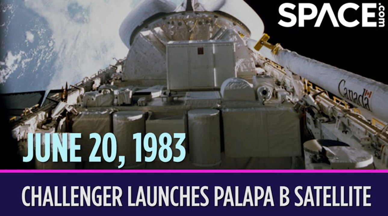 OTD in Space – June 20: Challenger Launches Palapa B Satellite