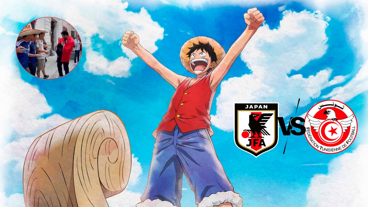 Mundial 2026: El futbol y One Piece unen a las aficiones de Túnez y Japón