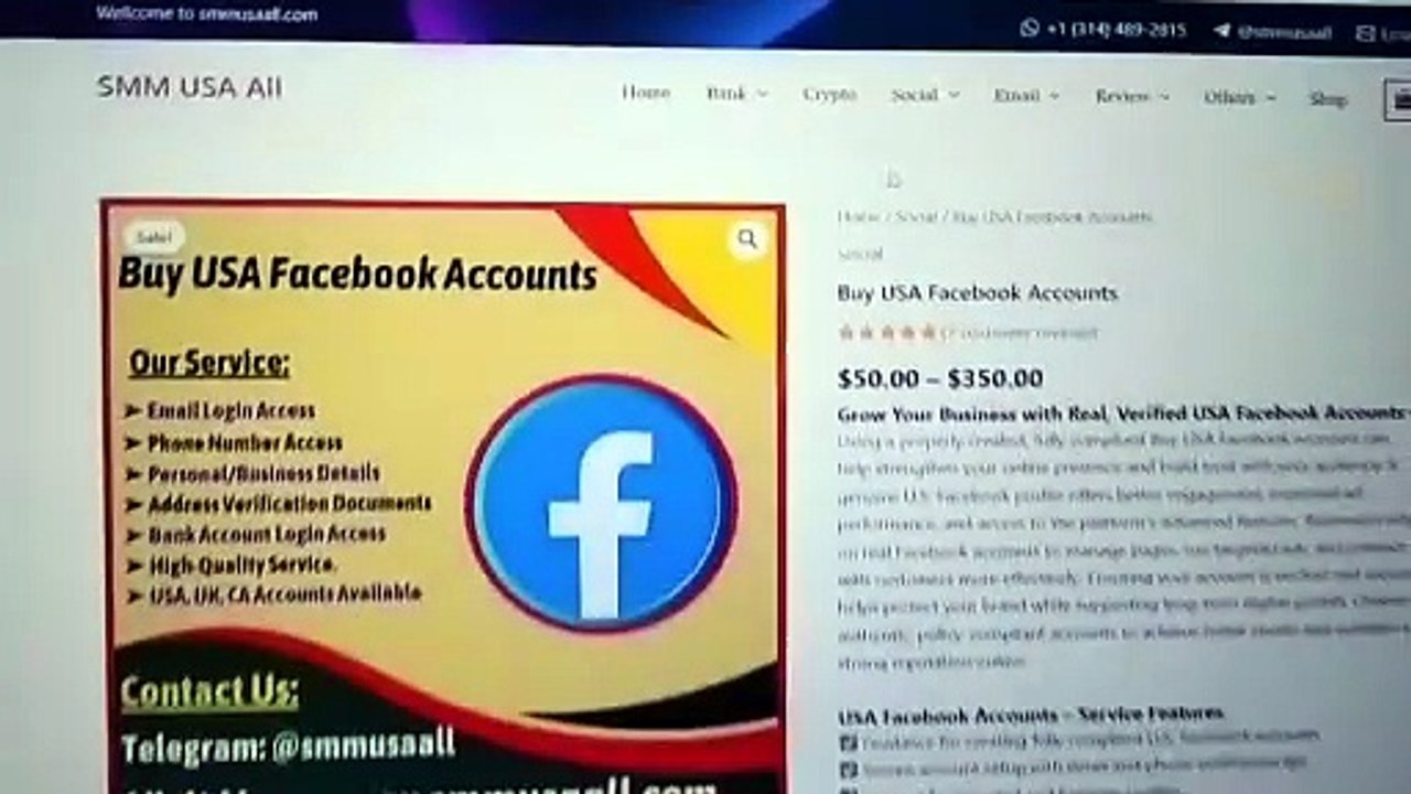 Where to Buy USA Facebook Accounts at Affordable Prices