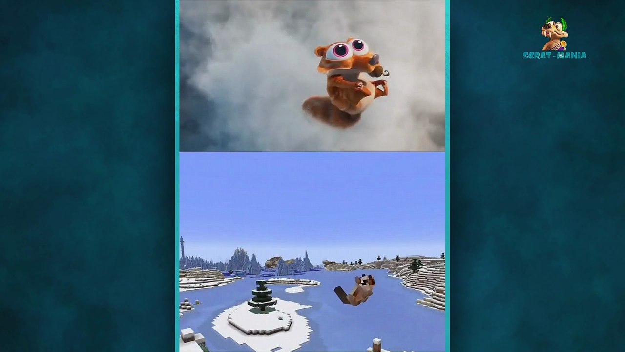 SCRAT - SURPRISE - ICE AGE 6 - BOILING POINT TRAILER - MINECRAFT VERSION