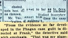 Thursday, 29th May 1913 Burns Joins in Hunt for Phagan Slayer