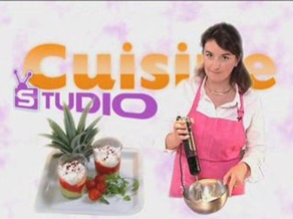 Recette : entrée aux crevettes par Cuisine Studio