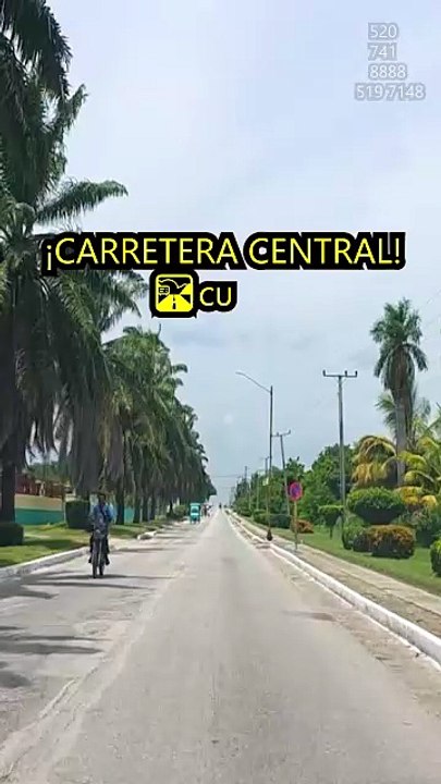 Sancti Spíritus – Carretera Central (Cuba réel)