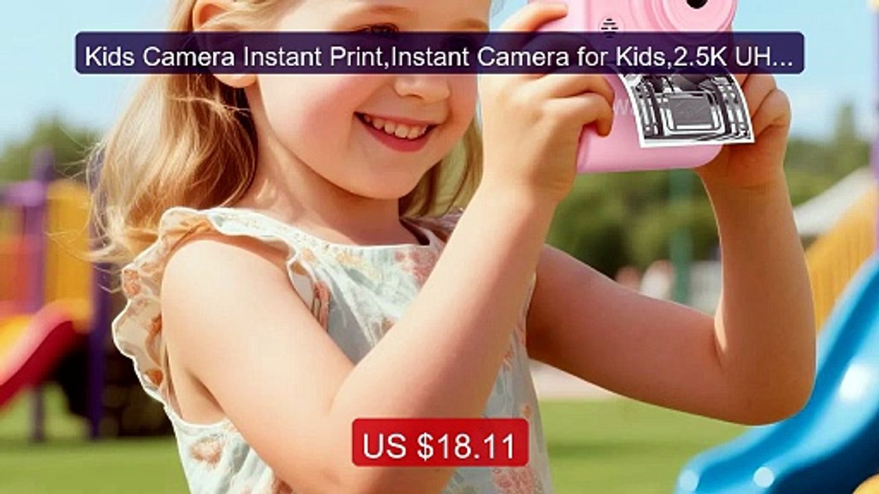 Kids Camera Instant Print,Instant Camera for Kids,2.5K UHD ... -- Top Pick 2026 | Unbeatable Price!