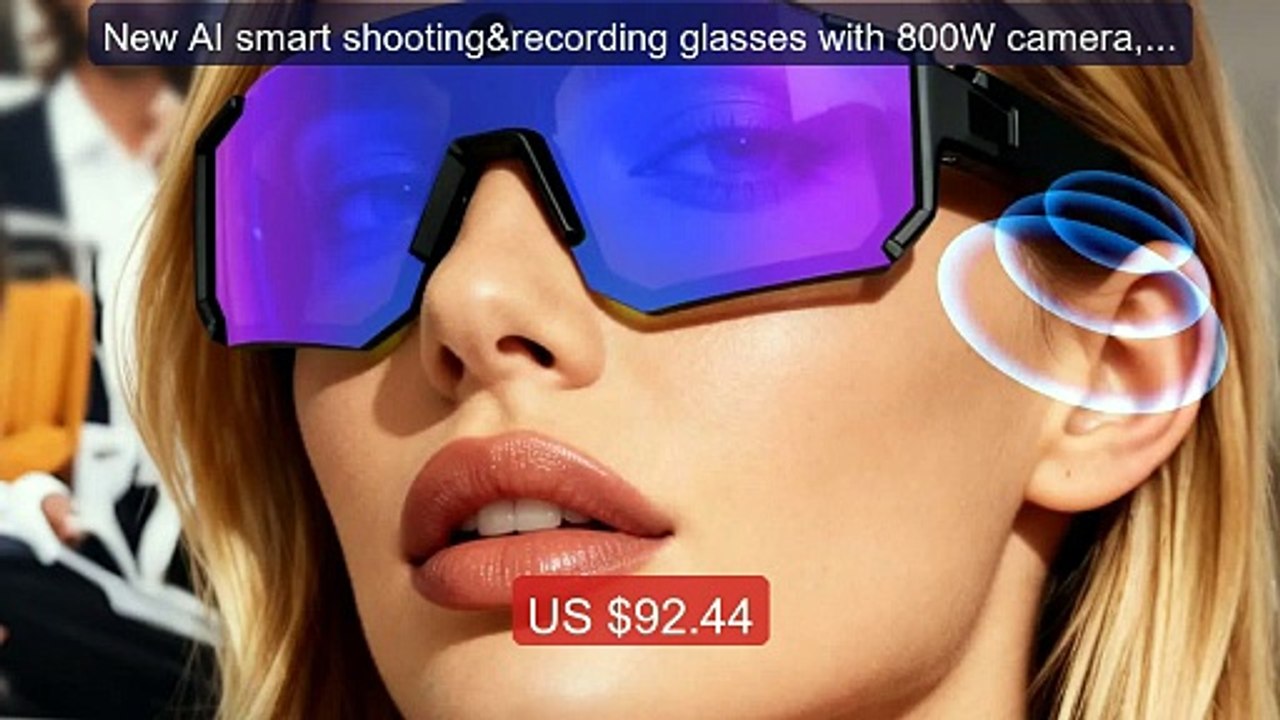 New AI smart shooting&recording glasses with 800W camera, HD a... -- Best Buy 2026 | Great Quality!