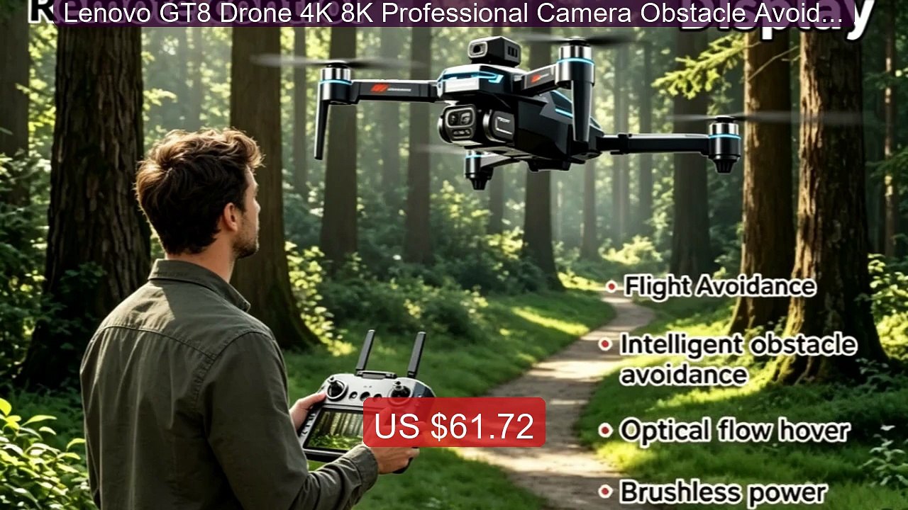 Lenovo GT8 Drone 4K 8K Professional Camera Obstacle Avoidance ... -- Best Buy 2026 | Great Quality!