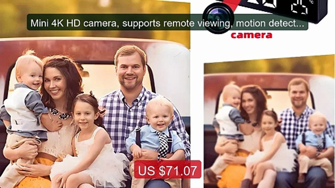 Mini 4K HD camera, supports remote viewing, motion detection, ... -- Hot Deal 2026 | Limited Offer!