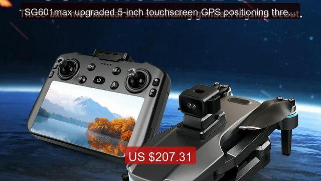 SG601max upgraded 5-inch touchscreen GPS positioning three-axis pa... Best Deal 2026 | Shop Now!