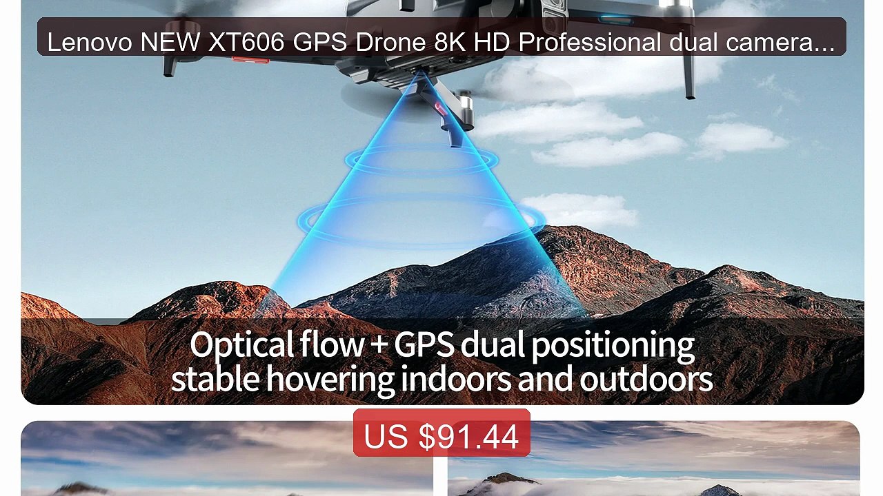 Lenovo NEW XT606 GPS Drone 8K HD Professional dual camera 5G WIFI F... -- Top Rated 2026 | Buy Now!
