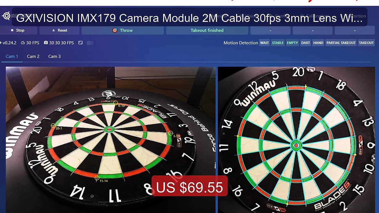 GXIVISION IMX179 Camera Module 2M Cable 30fps 3mm Lens Withou... -- Amazing Value 2026 | Must Have!