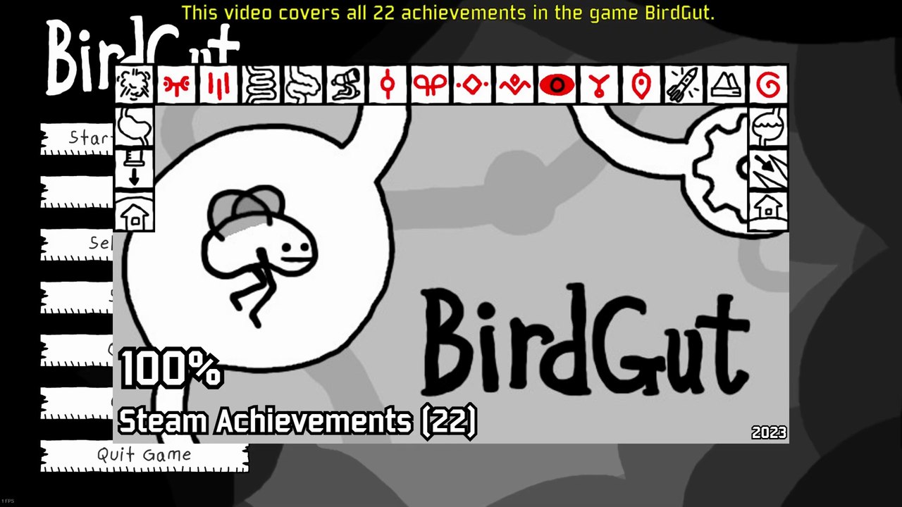 BirdGut | Steam Achievements (22), 100%