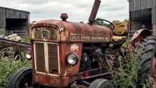An abonded david brown  tractors restoration
