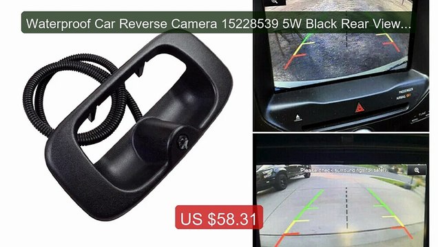 Waterproof Car Reverse Camera 15228539 5W Black Rear View Camera F... Best Deal 2026 | Shop Now!