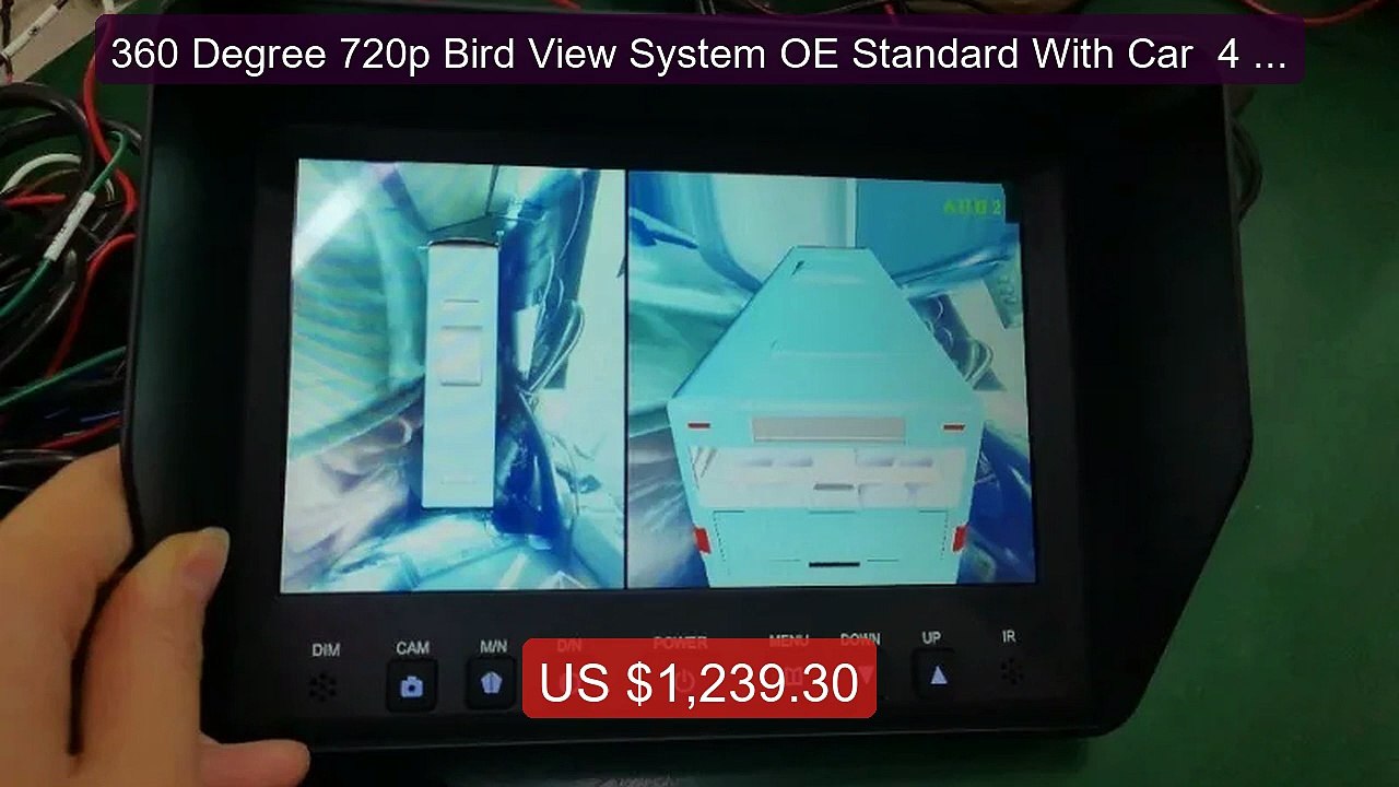 360 Degree 720p Bird View System OE Standard With Car  4 Cam f... -- Hot Deal 2026 | Limited Offer!