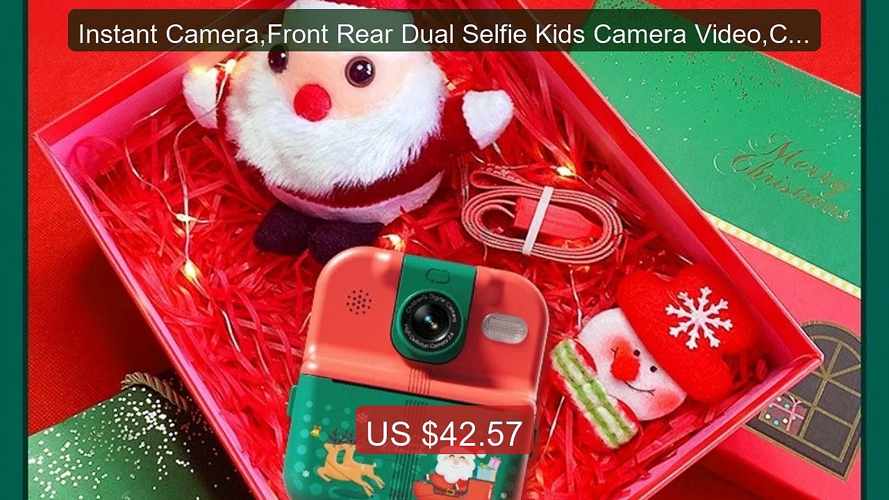 Instant Camera,Front Rear Dual Selfie Kids Camera Video,Christmas B... -- Top Rated 2026 | Buy Now!