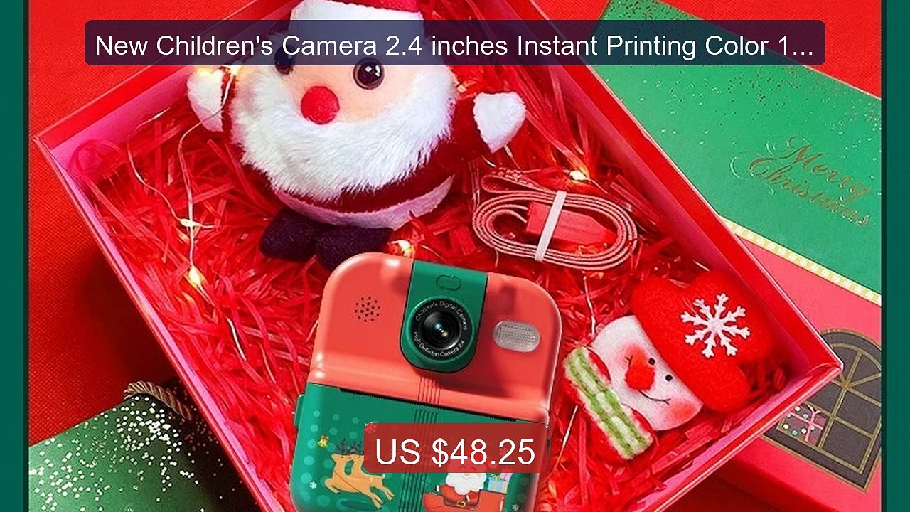New Children's Camera 2.4 inches Instant Printing Color 108... -- Top Pick 2026 | Unbeatable Price!