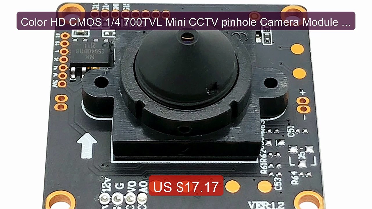 Color HD CMOS 1/4 700TVL Mini CCTV pinhole Camera Module 3.7mm... -- Hot Deal 2026 | Limited Offer!
