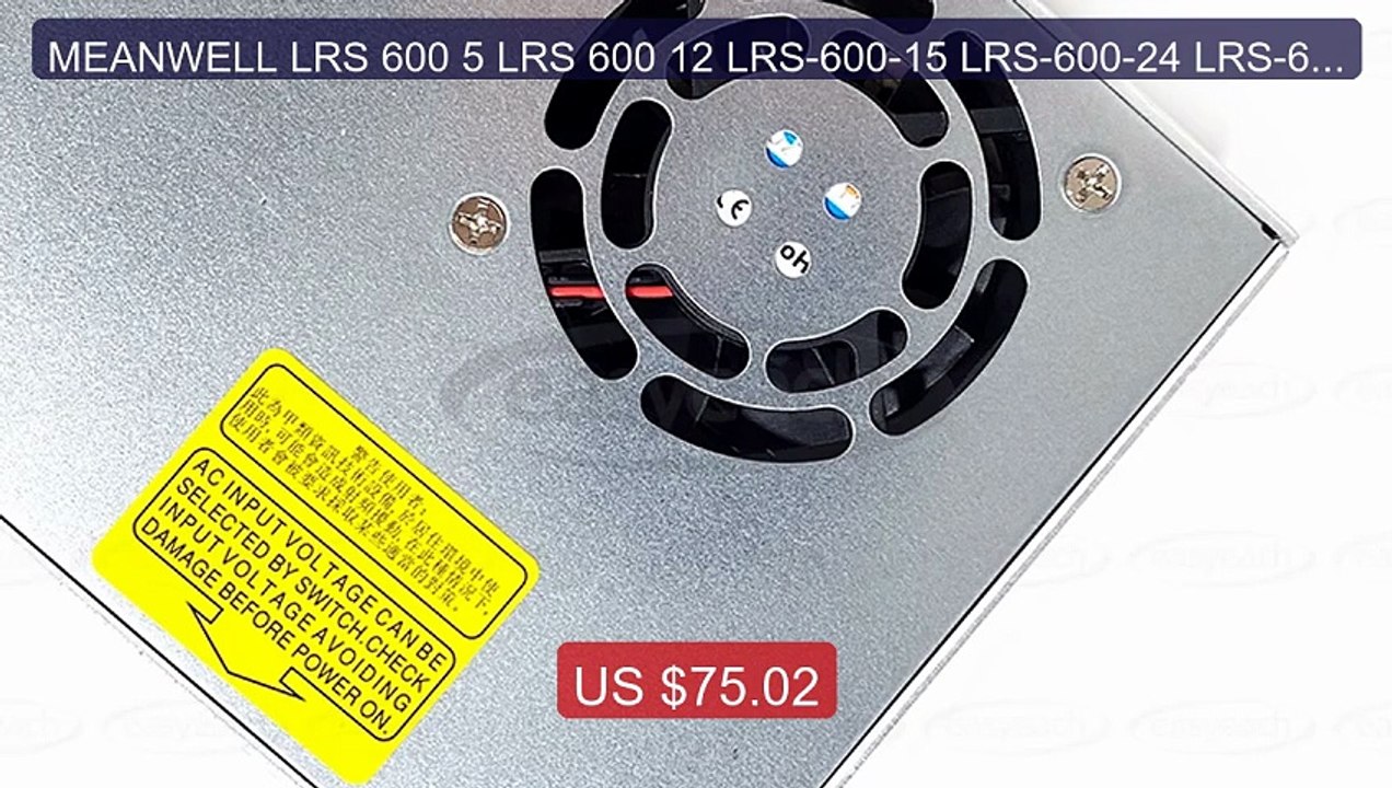 MEANWELL LRS 600 5 LRS 600 12 LRS-600-15 LRS-600-24 LRS-600-2... -- Amazing Value 2026 | Must Have!