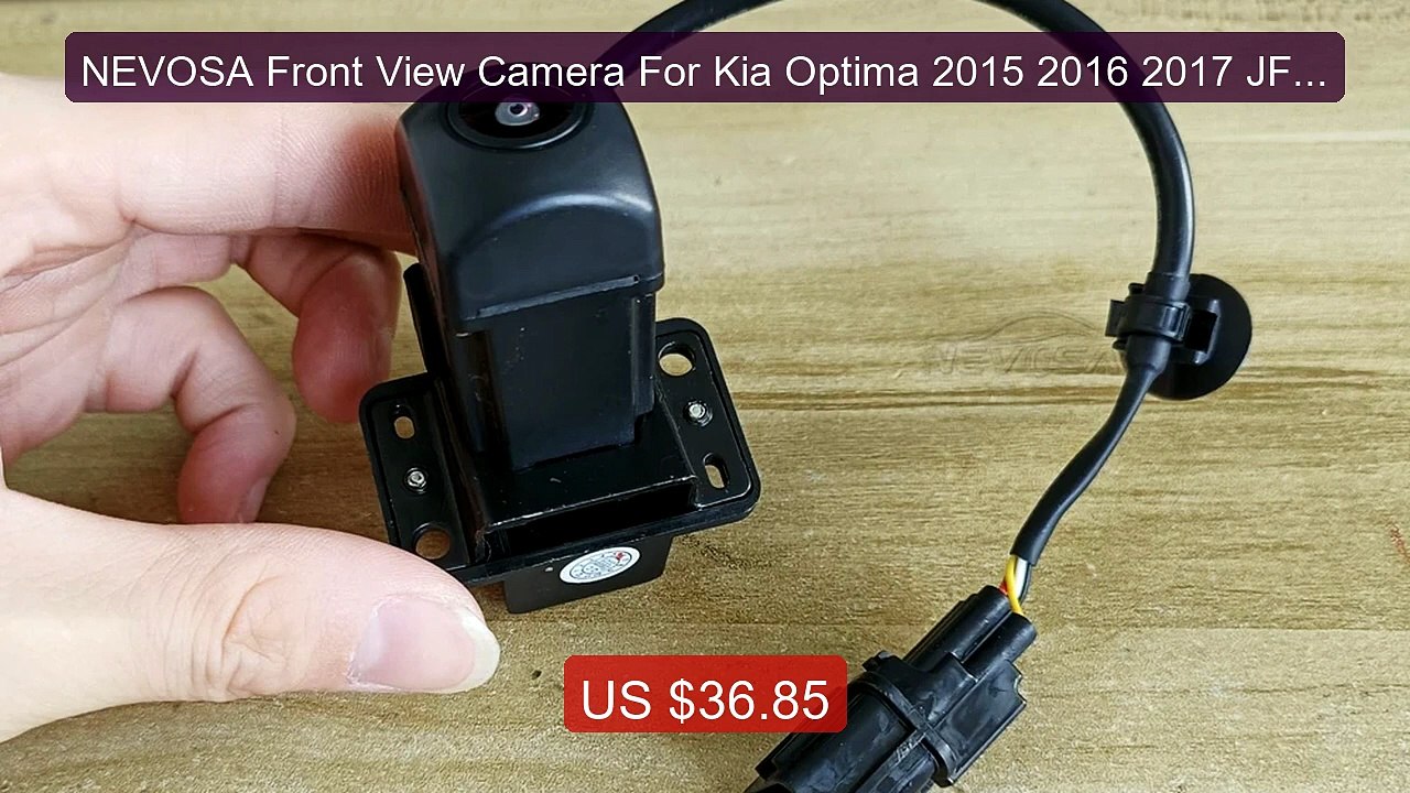 NEVOSA Front View Camera For Kia Optima 2015 2016 2017 JF GT-Line R... -- Top Rated 2026 | Buy Now!