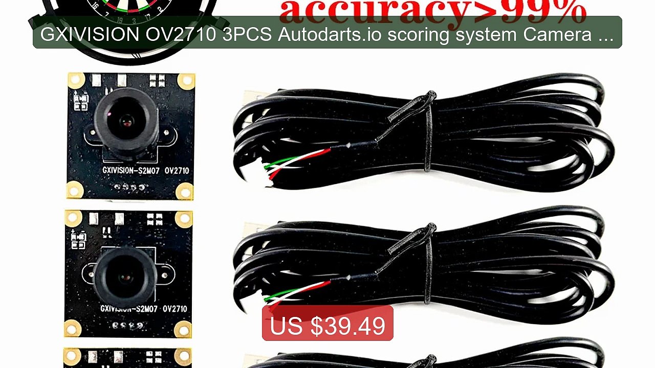 GXIVISION OV2710 3PCS Autodarts.io scoring system Camera 100 degre... -- Best Deal 2026 | Shop Now!